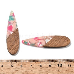 Resin and Walnut Pendants&nbsp;FIND-R051-14