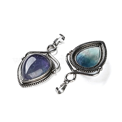 Natural Fluorite Pendants&nbsp;G-F777-01AS-09