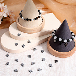 60Pcs Non-magnetic Synthetic Hematite Beads&nbsp;G-SC0003-02