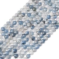 Natural Devil Blue Aquamarine Beads Strands&nbsp;GG-CBA9631-D11-01