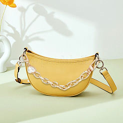Love Heart Imitation Pearl Phone Case Chain&nbsp;FIND-WR0007-28