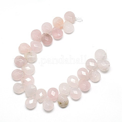 Natural Rose Quartz Gemstone Beads Strands&nbsp;G-T006-13