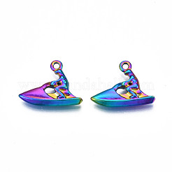 Rainbow Color Alloy Pendants&nbsp;PALLOY-N156-209