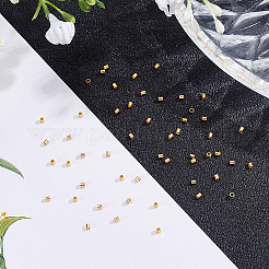 300Pcs 201 Stainless Steel Crimp Beads&nbsp;STAS-BBC0009-77A