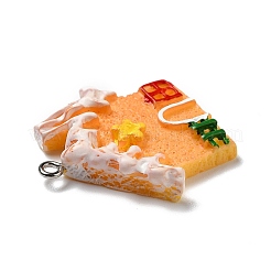 Opaque Resin Pendants&nbsp;LS-RESI-D055-123P