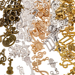 1 Set Tibetan Style Zinc Alloy Musical Instrument Pendants&nbsp;FIND-SC0019-43
