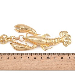 Alloy Lobster Pendant Necklaces for Women&nbsp;AL-CBA4777-01