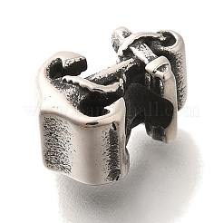 304 Stainless Steel European Beads&nbsp;STAS-G350-27AS
