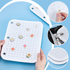 12 Sheets 2 Styles Felt Board Enamel Pin Display Pages&nbsp;DIY-PH0033-69A
