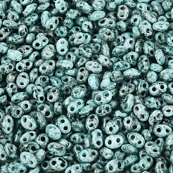 Picasso Glass Seed Beads&nbsp;GL-N001-02B