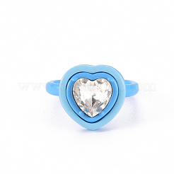 Spray Painted Brass Cuff Rings&nbsp;RJEW-N034-013-RS