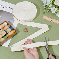 Cotton & Linen Grosgrain Ribbon&nbsp;OCOR-BC0009-01A