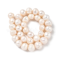 Natural Cultured Freshwater Pearl Beads Strands&nbsp;PEAR-I007-07T-01