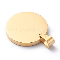 Ion Plating(IP) 304 Stainless Steel Pendants&nbsp;STAS-Z027-02A-G
