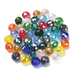 1200Pcs 15 Colors Electroplate Glass Beads Strands&nbsp;EGLA-YW0001-53