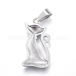 316 Surgical Stainless Steel Pendants&nbsp;STAS-H347-04