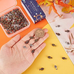 90Pcs 3 Colors Tibetan Style Alloy Pendants&nbsp;FIND-SC0004-52