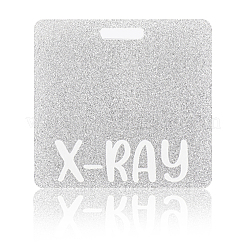 Acrylic Big Pendants&nbsp;MACR-WH20001-10D