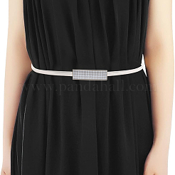 Iron & Resin Rhinestones Waist Chain Belts for Women Ladies Dress&nbsp;AJEW-WH20072-04S