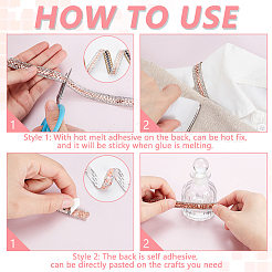 Glass Rhinestone Hotfix Rhinestone&nbsp;DIY-PH0030-61