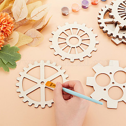 12Pcs 3 Style Unfinished Wood Slices&nbsp;WOOD-OC0002-78