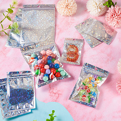 60Pcs 3 Styles Laser Plastic Resealable Bags&nbsp;ABAG-TA0001-56A