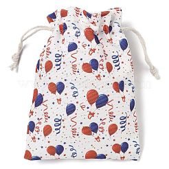 Christmas Theme Cloth Printed Storage Bags&nbsp;ABAG-F010-02B-06