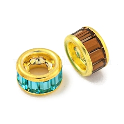 Brass European Beads&nbsp;KKB-L215-028G