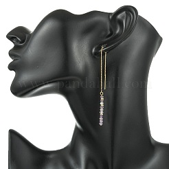 Gemstone Ear Thread for Women&nbsp;EJEW-JE07284