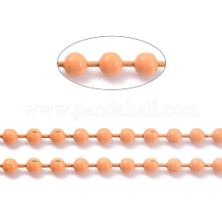 Handmade Brass Ball Chains&nbsp;KK-J276-16B-P08
