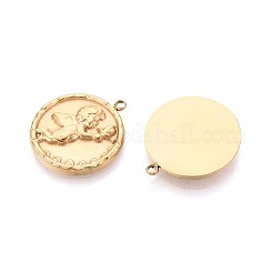 304 Stainless Steel Pendants&nbsp;STAS-N109-191G