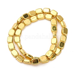 Electroplate Glass Beads Strands&nbsp;EGLA-H109-09F