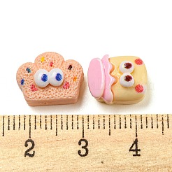 Cartoon Funny Eye Opaque Resin Decoden Cabochons&nbsp;RESI-C046-06