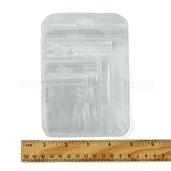 30Pcs Transparent Plastic Resealable Packaging Bags&nbsp;OPP-FS0001-06D