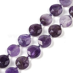 Natural Amethyst Beads Strands&nbsp;G-C116-A21-01