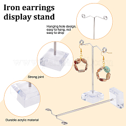 Iron Earring Display Frame&nbsp;EDIS-WH0006-19