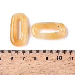 Natural Topaz Jade Oval Pendants&nbsp;G-N342-105F
