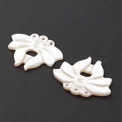 Natural Freshwater Shell Pendants&nbsp;BSHE-E028-14