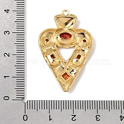 304 Stainless Steel Rhinestone Pendants&nbsp;SA-CBAA9A2-01G-03