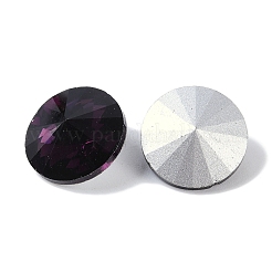Glass Pointed Back Rhinestone&nbsp;RGLA-R003-12mm-M