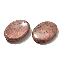 Natural Rhodonite Oval Worry Stones&nbsp;G-I359-10