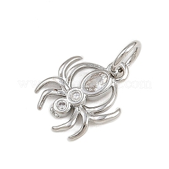 Brass Pave Cubic Zirconia Pendants&nbsp;KK-A269-26P