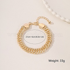Elegant Middle Eastern Style Iron Textured Twisted Chain Anklets for Women&nbsp;PT6603
