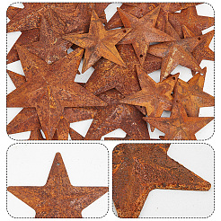 50Pcs 2 Styles Iron Pendants&nbsp;IFIN-GF0001-41B