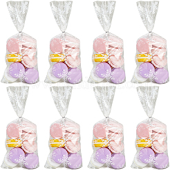 100Pcs Christmas Snowflake Printed OPP Cellophane Candy Packaging Bags&nbsp;ABAG-GF0001-41A