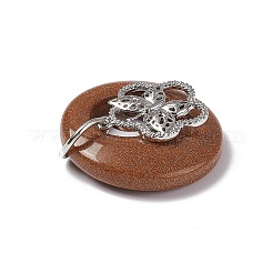 Synthetic Goldstone Pendants&nbsp;G-P484-01P-02