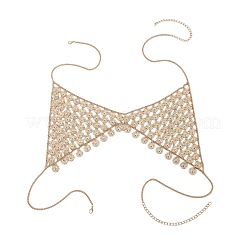 Iron Coin Woven Chest Body Chains for Sexy Bikini&nbsp;WG065A6-01