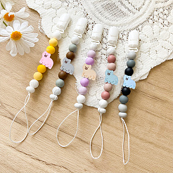 14Pcs 7 Colors Bear Food Grade Eco-Friendly Silicone Beads&nbsp;SIL-GO0001-09