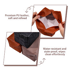 4Pcs 4 Colors PU Leather Tissue Box&nbsp;AJEW-GL0003-34