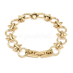 304 Stainless Steel Link Chain Bracelets for Women&nbsp;BJEW-P391-02B-G